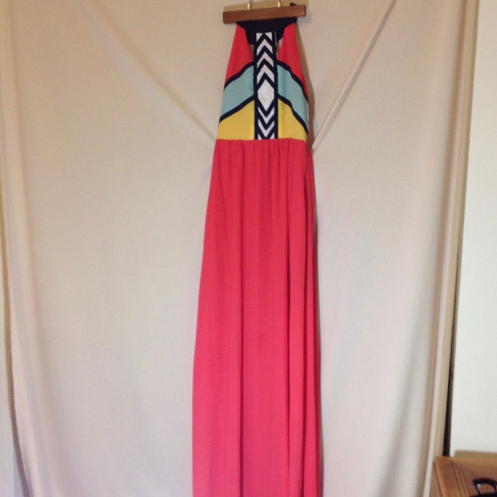 Gianni Bini Tribal Halter Maxi